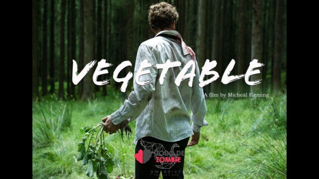 A vegetable eating Zombie must fend off hunger, and his hunters. - Vegetable (Zombie Short Film)