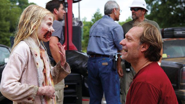 Greg Nicotero en el primer episodio de The Walking Dead