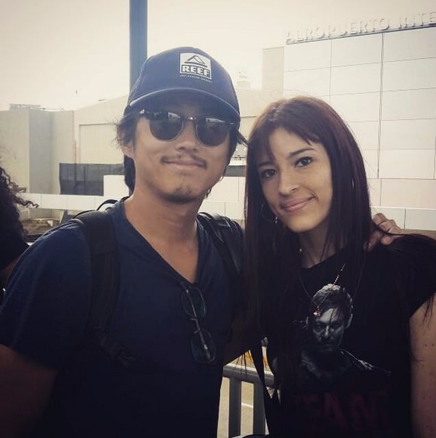 Fotografía de Eimy Jimenez Jara de Horror Hazard con Steven Yeun