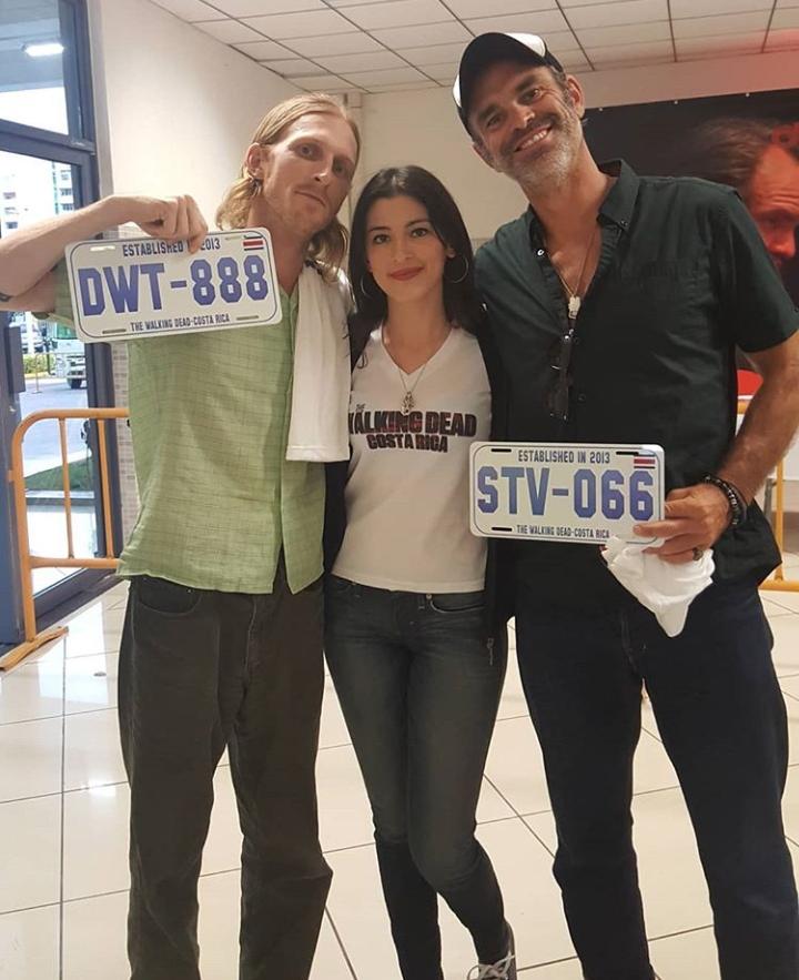 Fotografía de Eimy Jimenez Jara de Horror Hazard con Austin Amelio y Steven Ogg