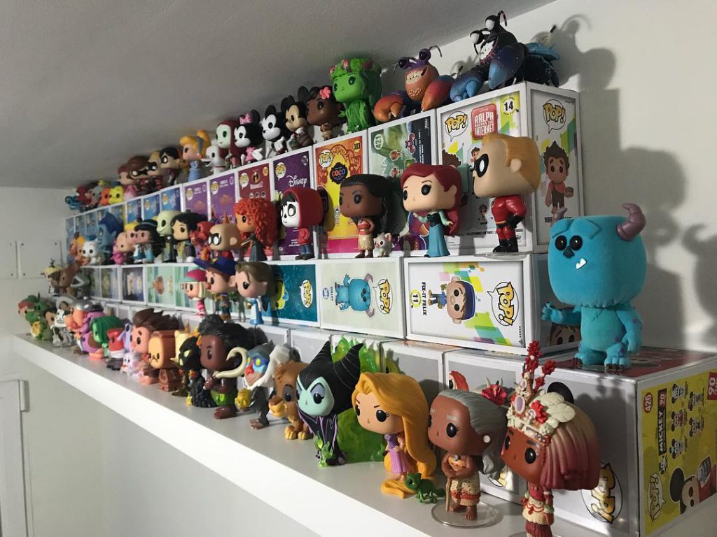 Colección de Funkos POP de Raquel de Zampaseries