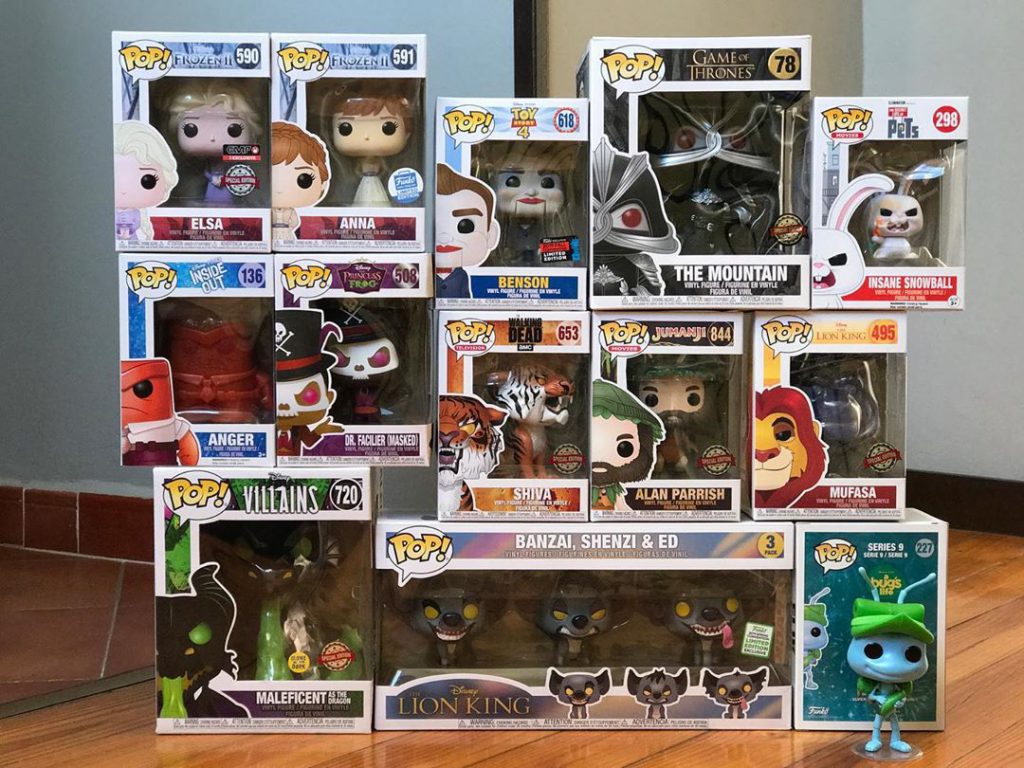 Nueva colección de Funkos POP de Raquel de Zampaseries