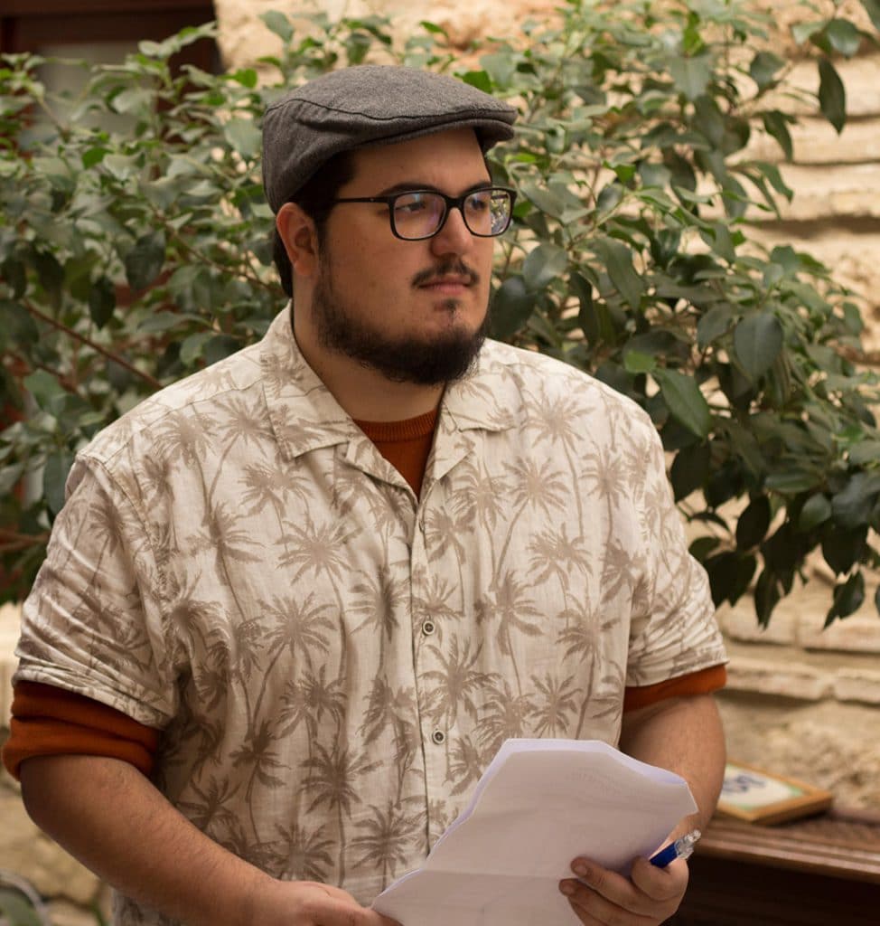 Juan Antonio Chavero director de la película La Sombra