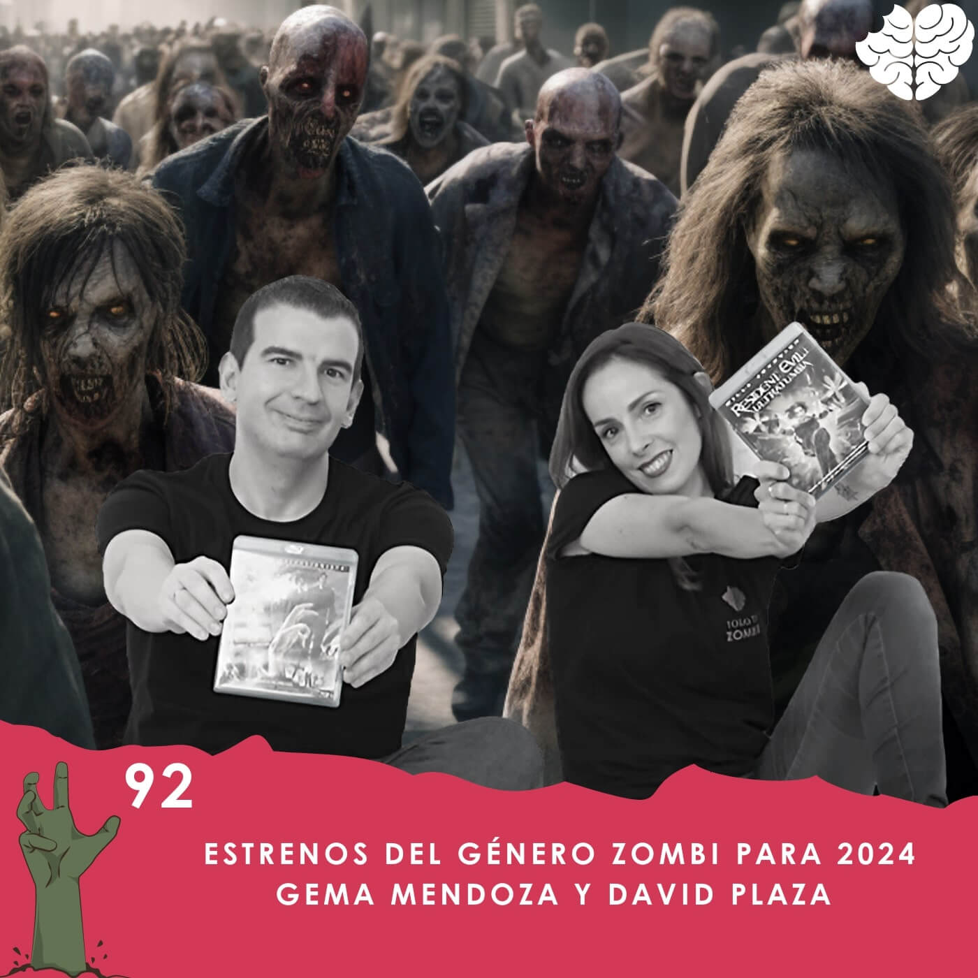 92. Estrenos del género zombi para 2024 con Gema y David Todo De Zombie